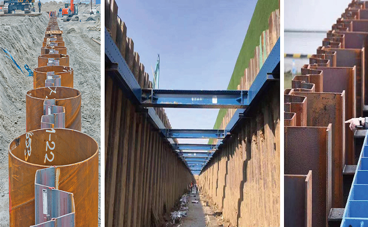 钢结构连续墙的发展与9个应用案例