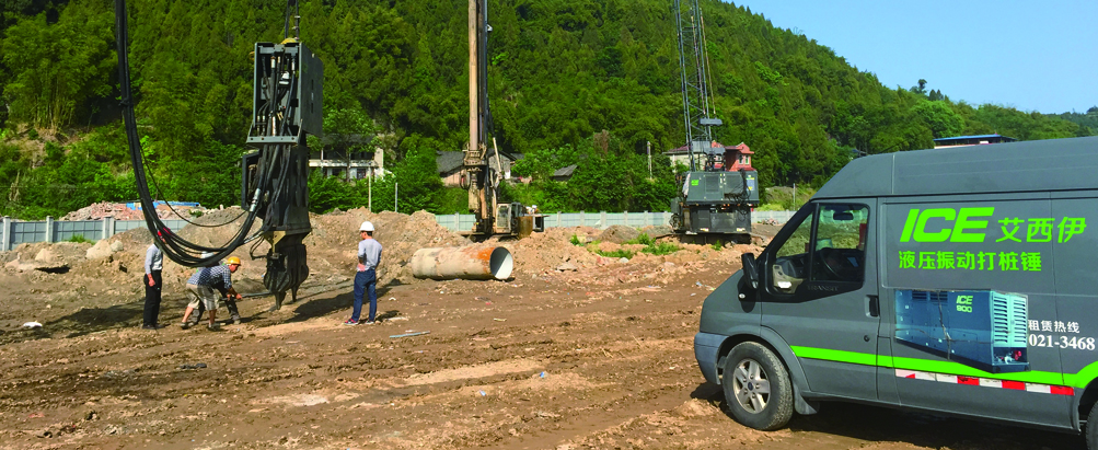 Driving bore piles in mixed soils with cobblestones