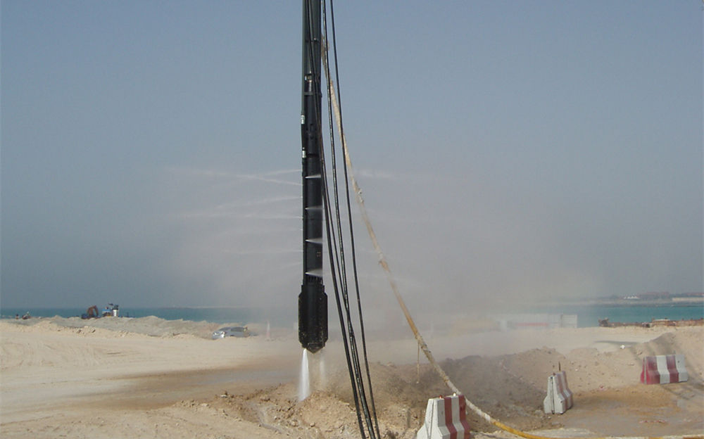 Dieseko 振冲器在迪拜测试成功