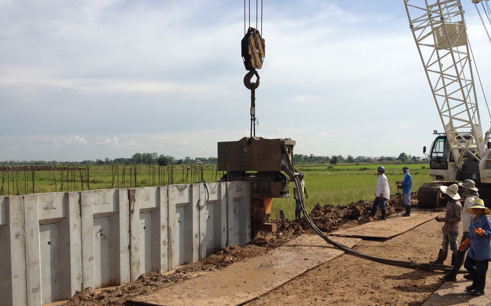 Concrete sheet piles are hot in China!