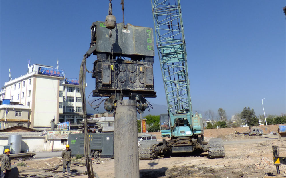 Vibro technology twins up with rotary drilling bore pile methods