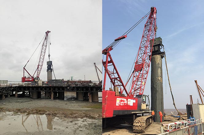 Advise for choosing the right equipment for bridge foundations – Rui’an case study