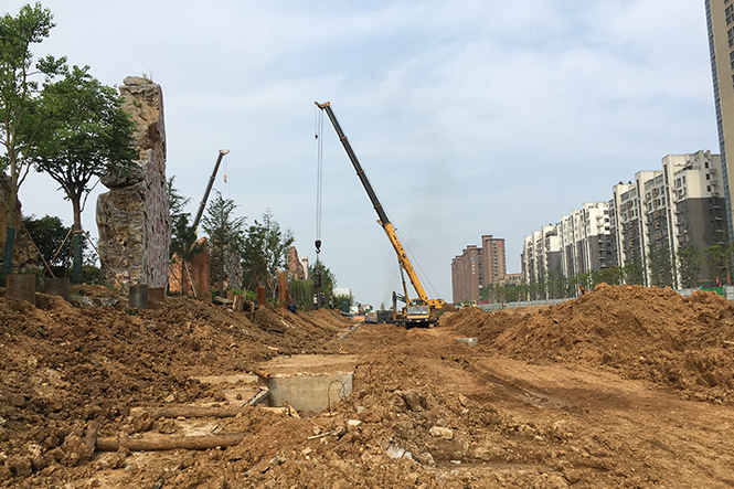 Resonance Free slope protection secures Nanjing rock garden