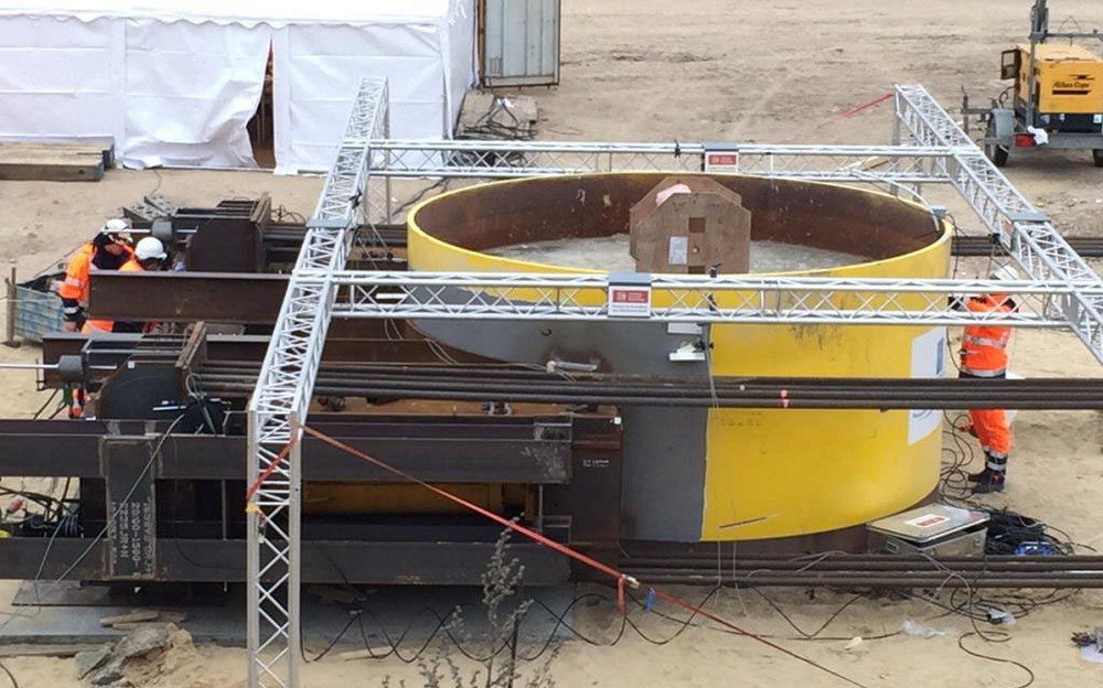 500M Vibro passes horizontal load bearing capacity test – opening the way for Dieseko’s vibratory ha