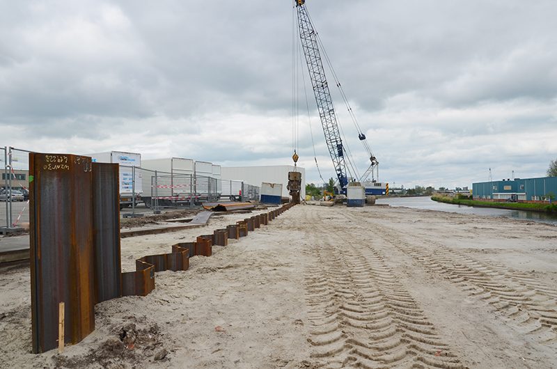 Boundless usages of sheet pile walls